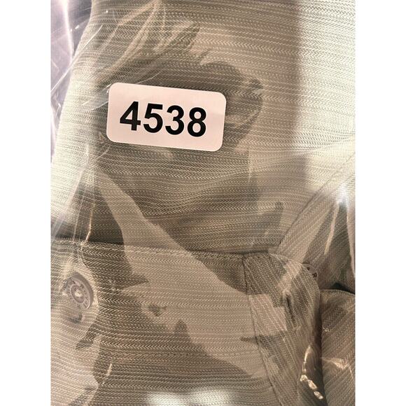 Royal Robbins Shirt Mens 2XL XXL Green Short Sleeve Button Up Modal Blend Hiking - Picture 7 of 7